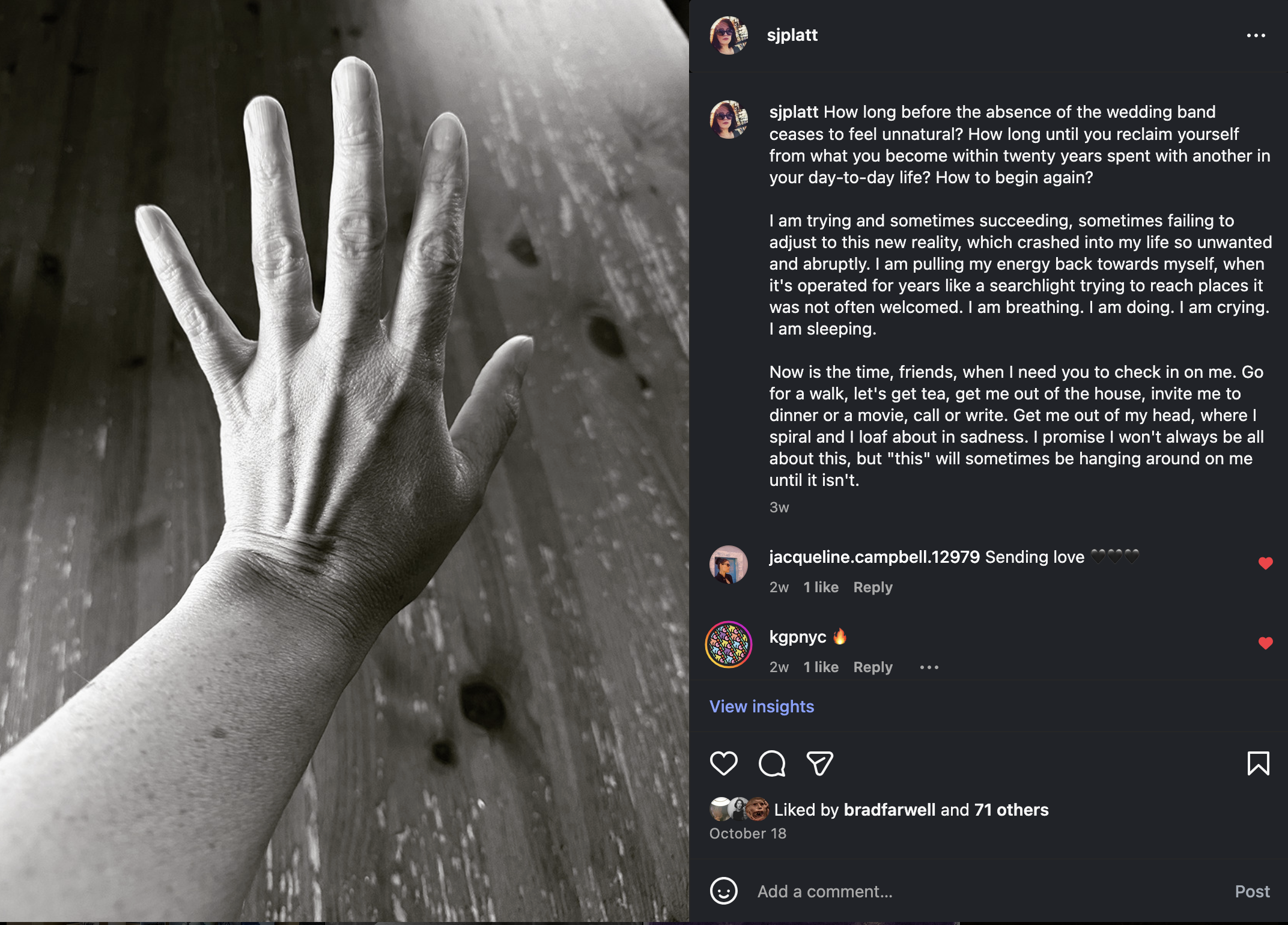 How to Keep Enough of Yourself Together When the Rest of You is Breaking Apart at the Seams